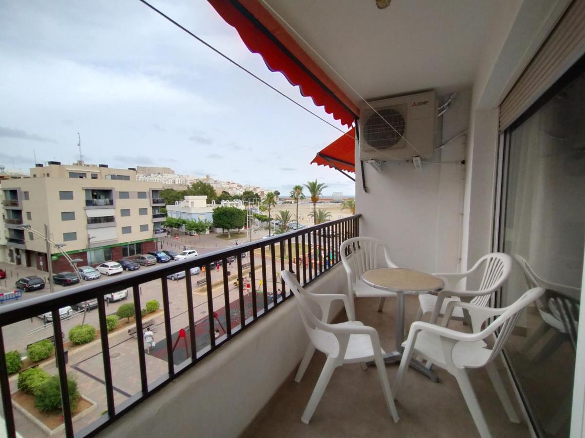 Apartamento Con Aire Acondicionado De Tres Dormitorios En El Centro Y Junto A La Playa Peníscola Exterior foto
